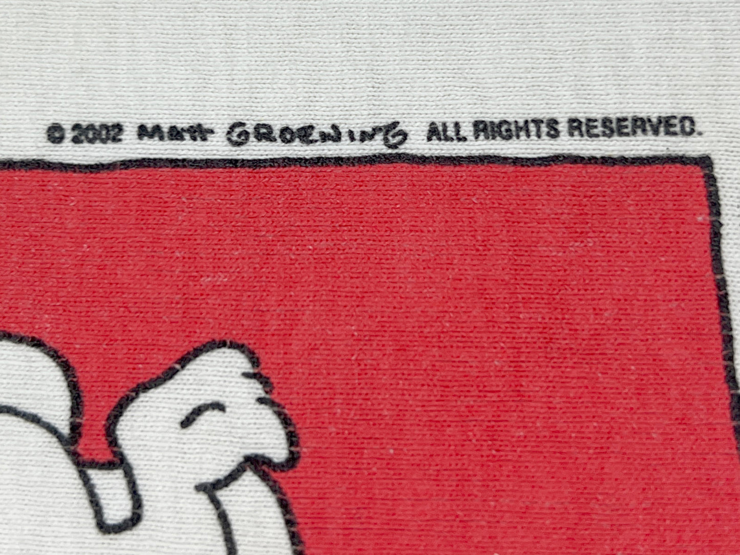 Matt Groening 'Art is Hell' Venice Art Walk 2002 T-Shirt