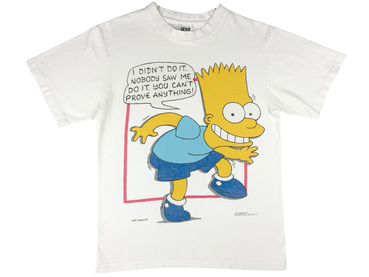 The Simpsons Bart Simpson 'I Didn't Do it' T-Shirt