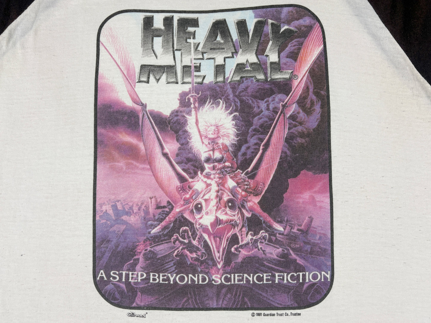 Heavy Metal 'A Step Beyond' Raglan T-Shirt