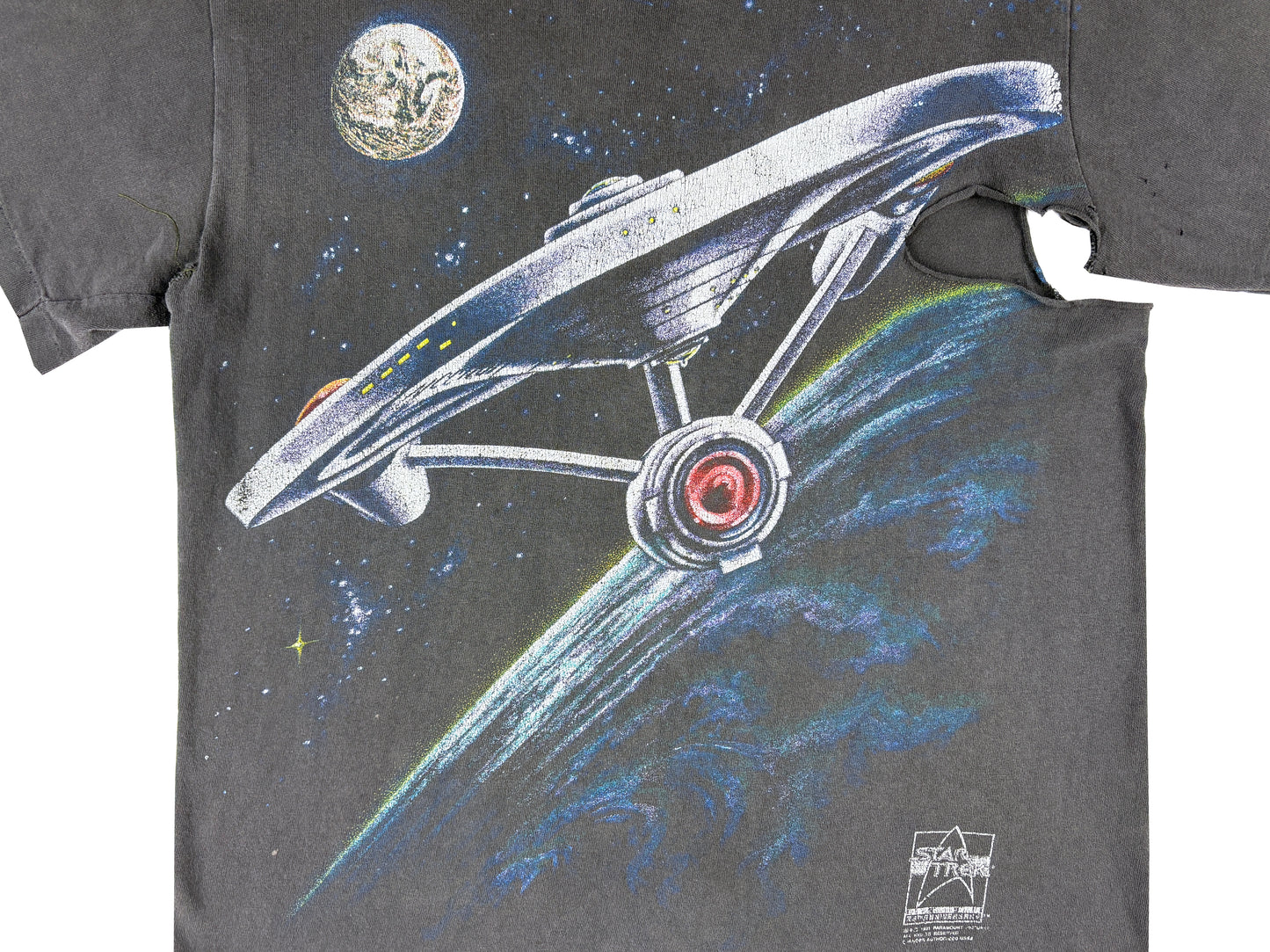 Star Trek Enterprise Thrashed T-Shirt
