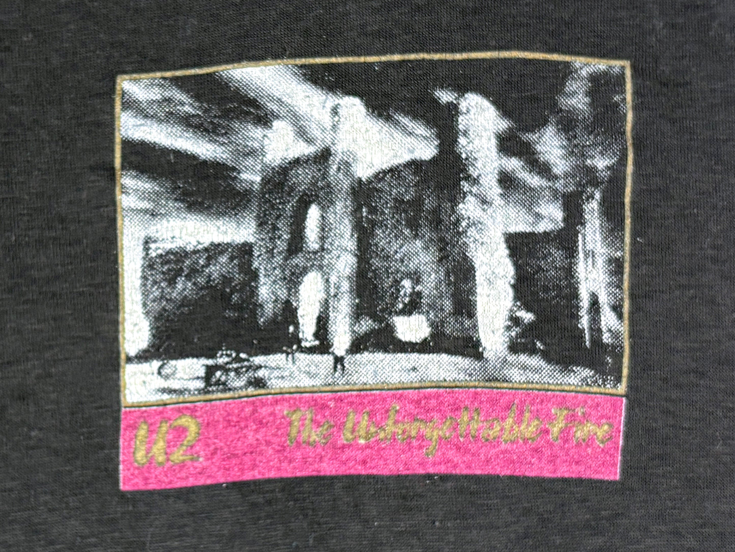 U2 'The Unforgettable Fire' Sleeveless T-Shirt