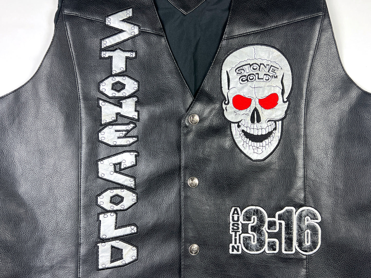 Stone Cold Steve Austin Leather Vest