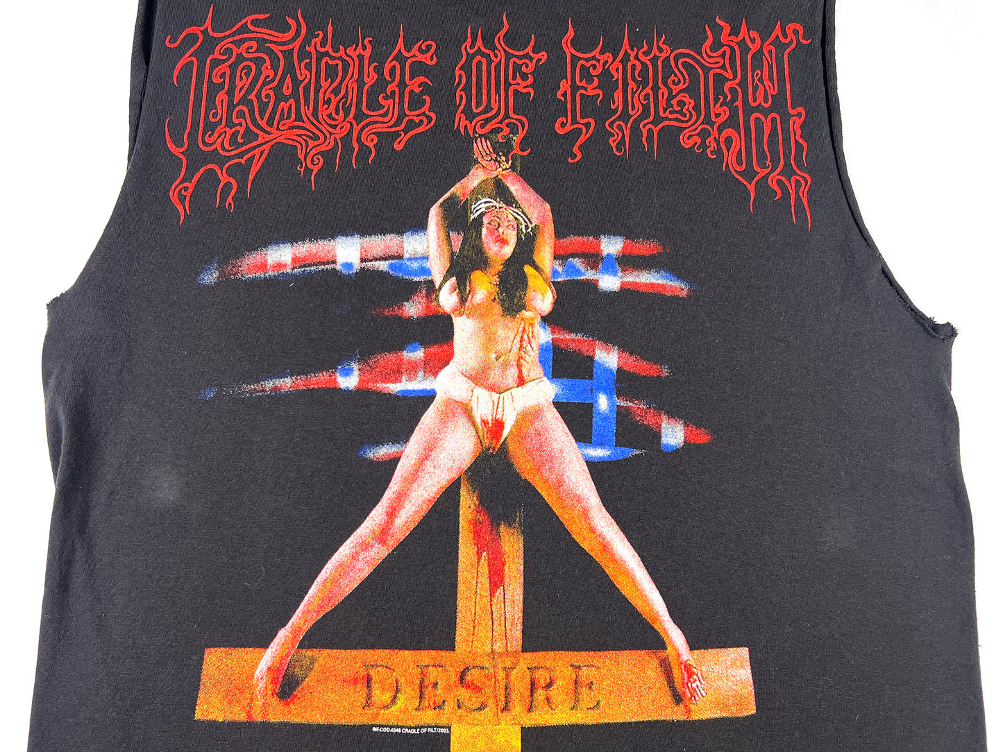 Cradle of Filth 'Desire' Sleeveless T-Shirt