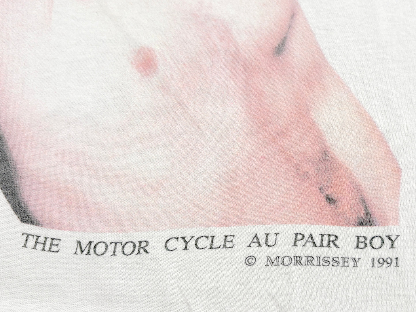Morrissey 'The Motor Cycle Au Pair Boy' T-Shirt