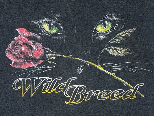 Wild Breed Cat & Rose T-Shirt