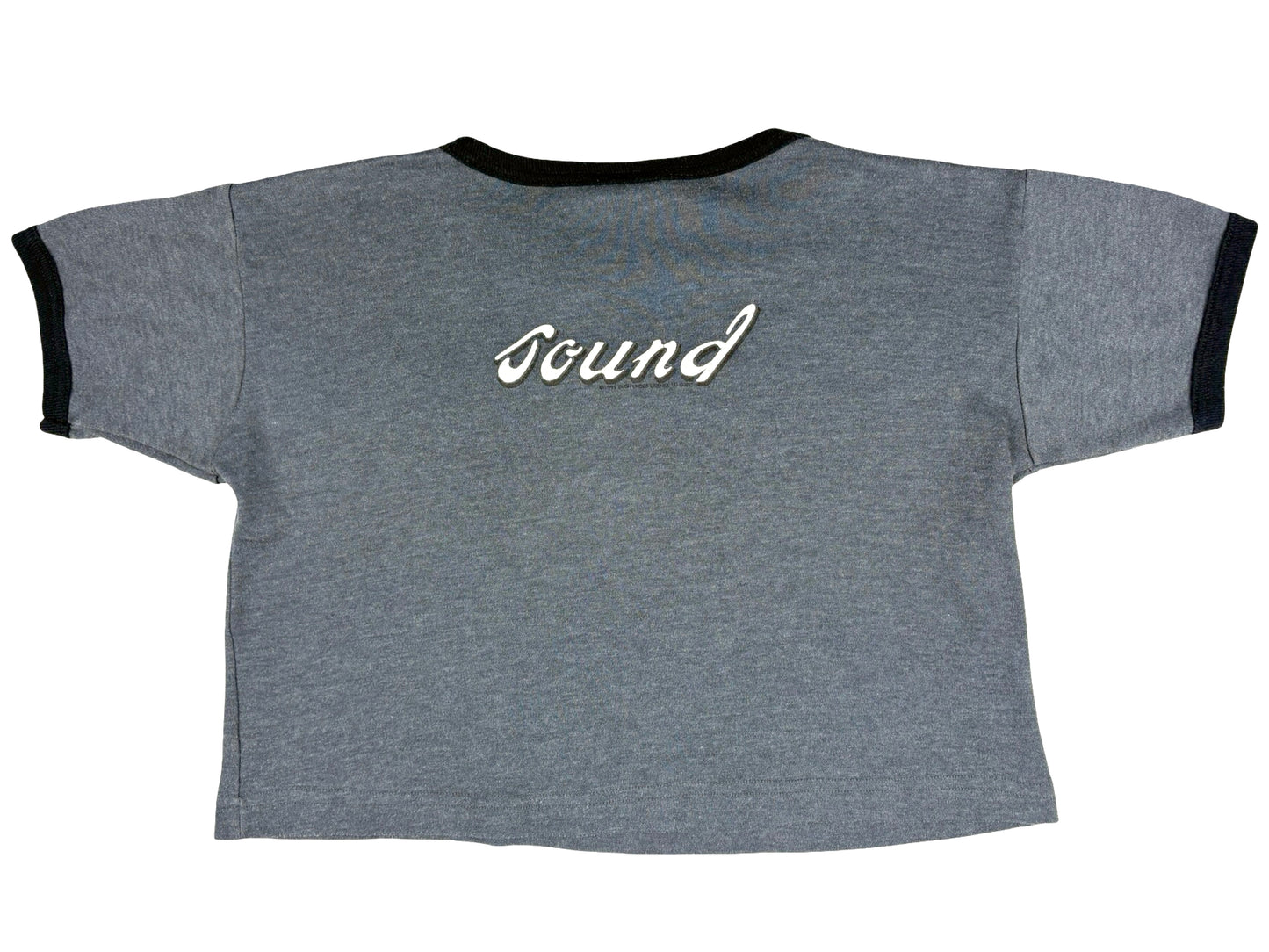 Bush 'Sound' Cropped Baby Doll Ringer T-Shirt