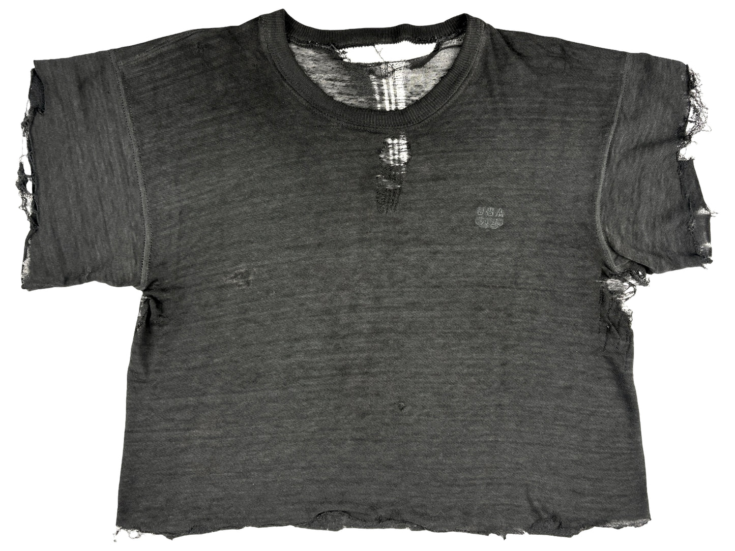 Thrashed USA Brand Black Chopped Sweatshirt
