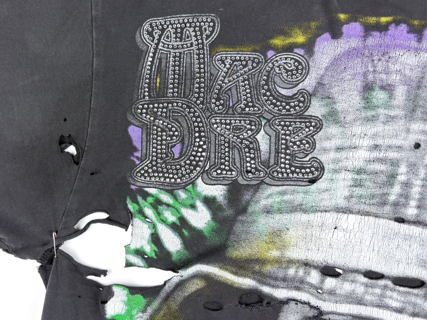 Mac Dre Bedazzled & Thrashed T-Shirt