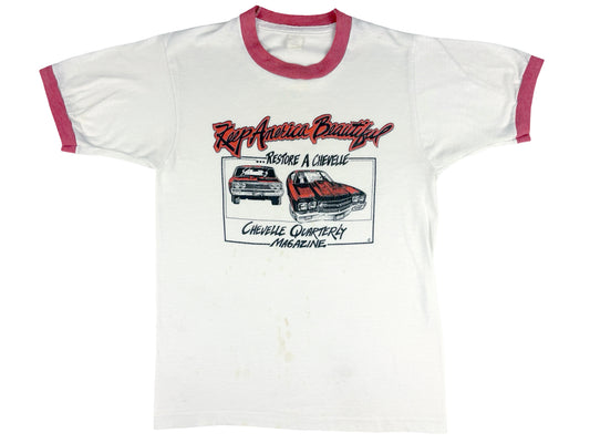 Chevelle Quarterly Magazine Ringer T-Shirt