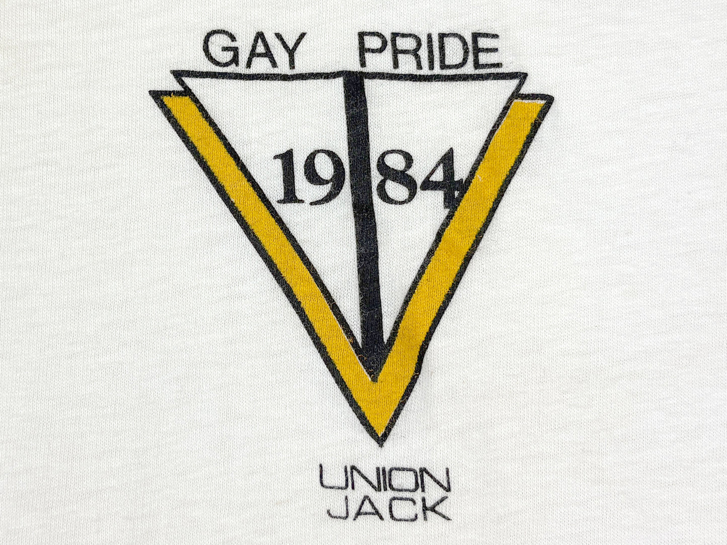 Gay Pride 1984 Union Jack Sleeveless T-Shirt
