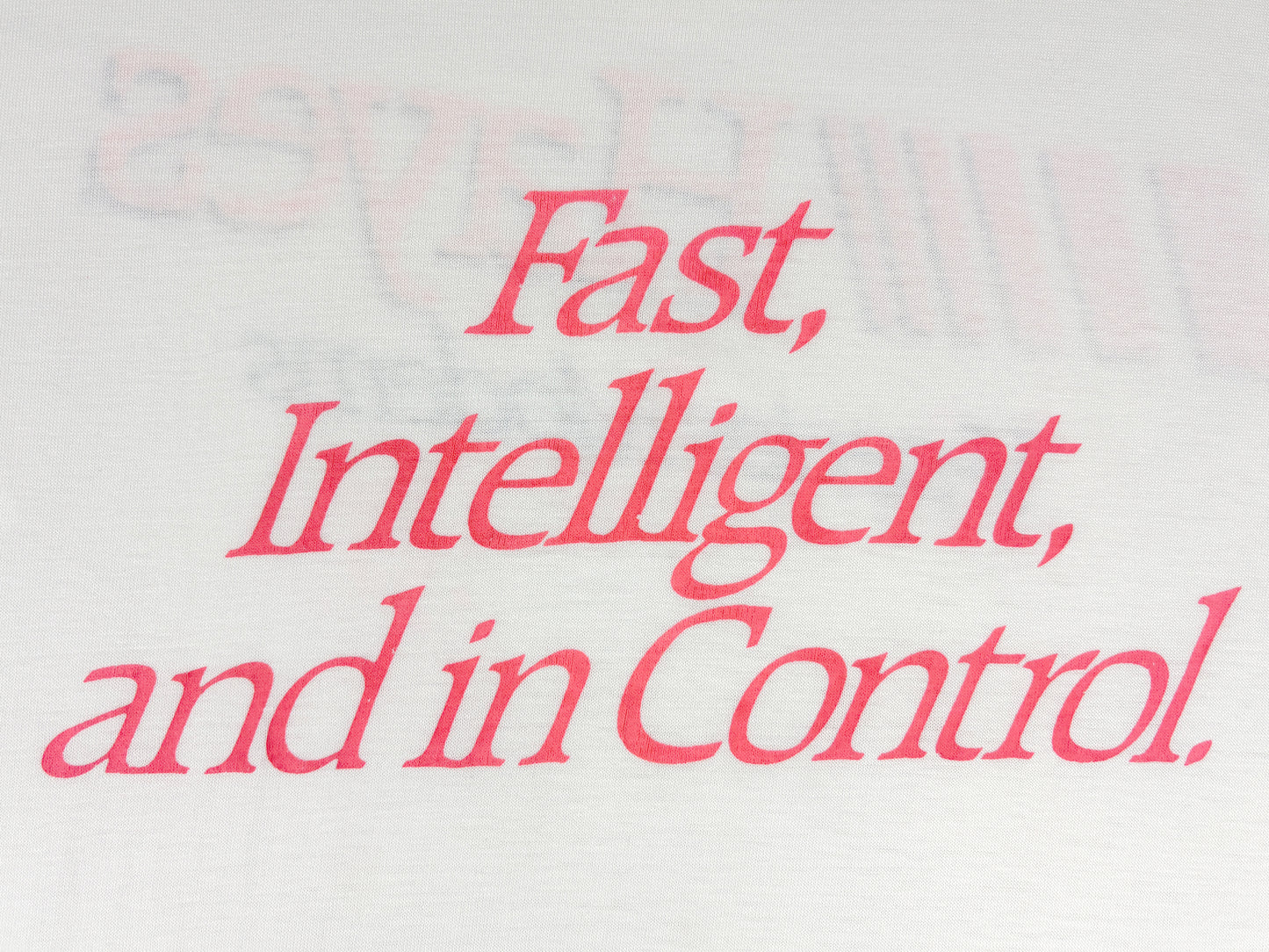 Fast Intelligent & In Control Hayes Modems T-Shirt
