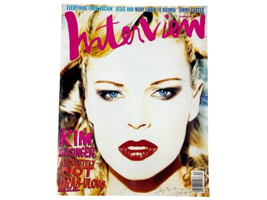 Interview Magazine December 1994 Kim Basinger