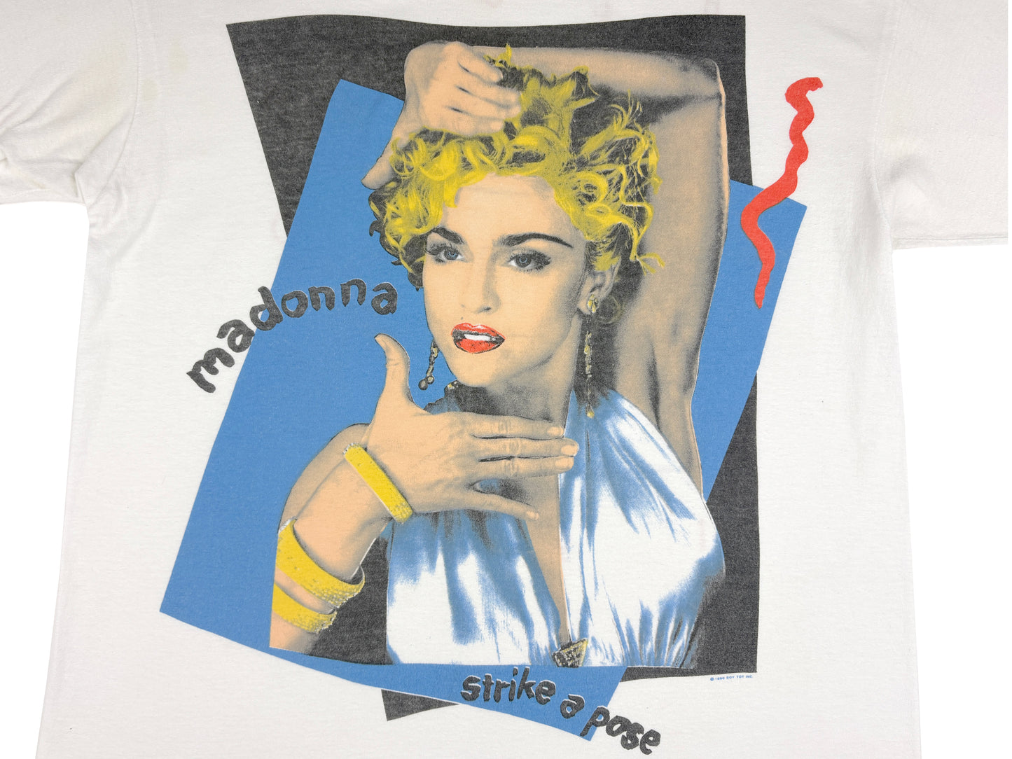 Madonna 'Strike A Pose Blond Ambition' 1990 Tour T-Shirt
