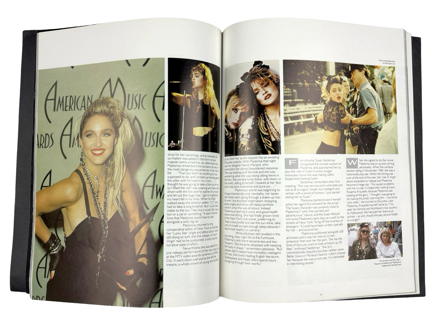Madonna Illustrated Biography Book
