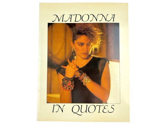 Madonna 'In Quotes' Book