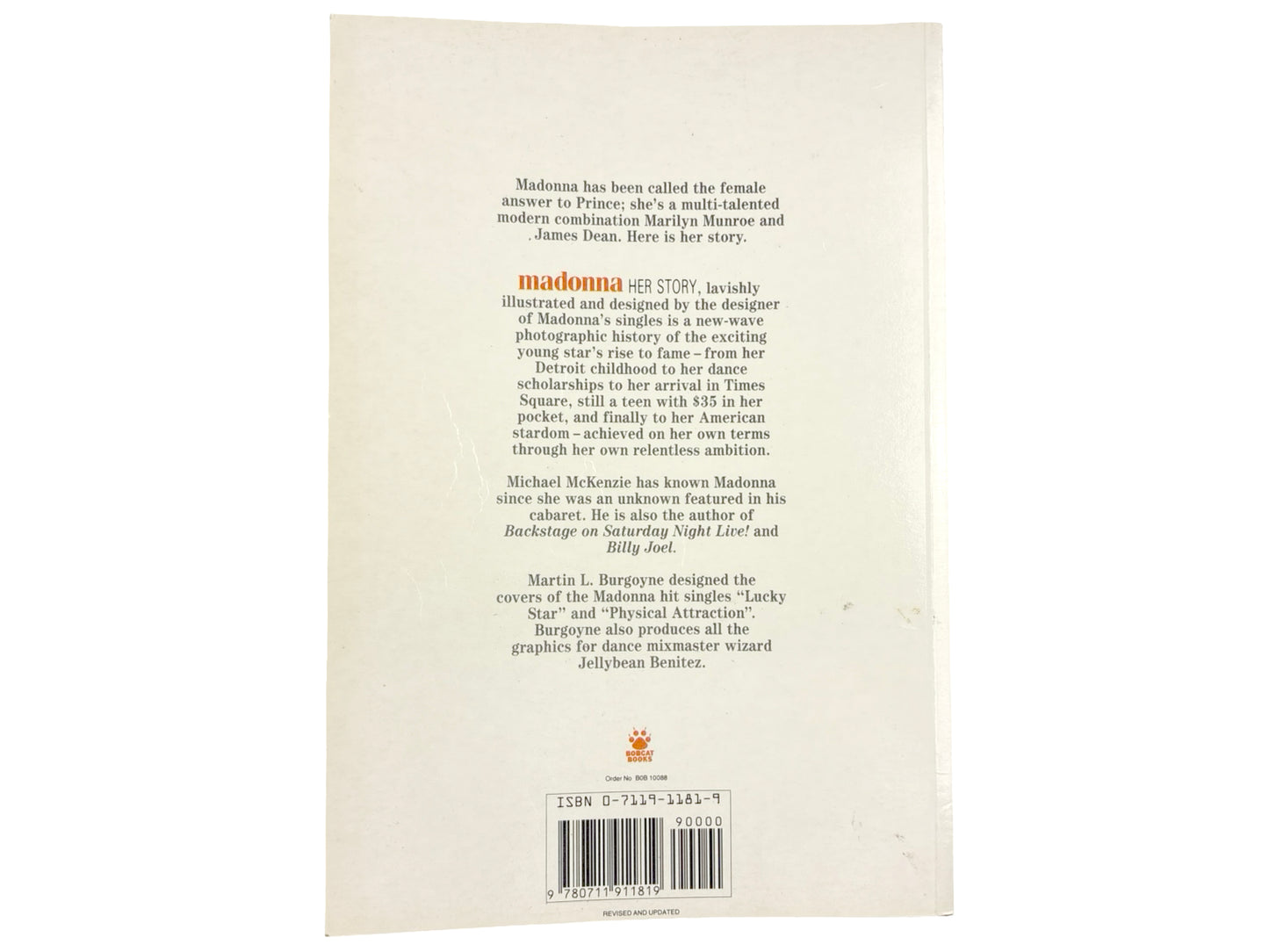 Madonna 'Her Story' Book