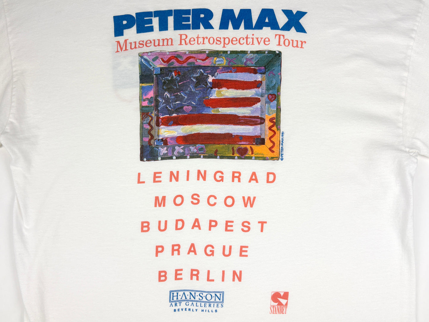 Peter Max Retrospective Crew T-Shirt