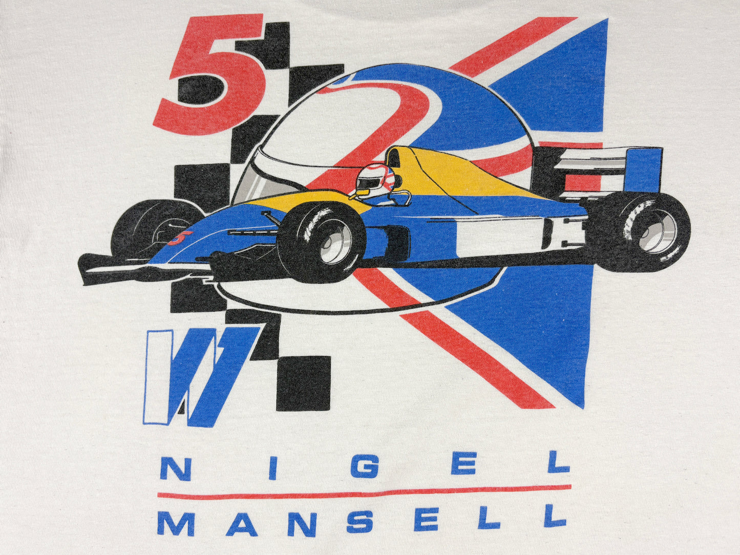 Nigel Mansell Williams Racing Formula 1 T-Shirt