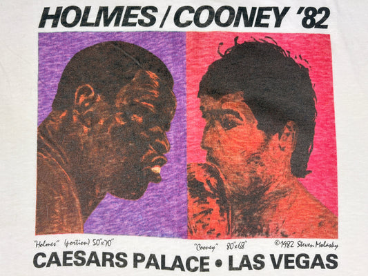 Boxing Larry Holmes vs Gerry Cooney 1982 Steven Molasky T-Shirt