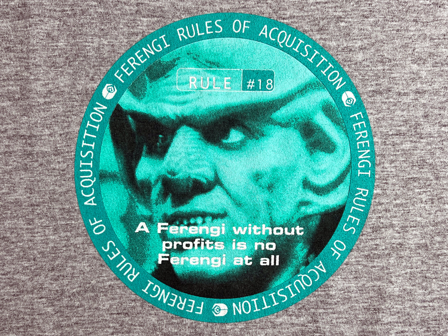 Star Trek Quark 'Rules of Acquisition' T-Shirt