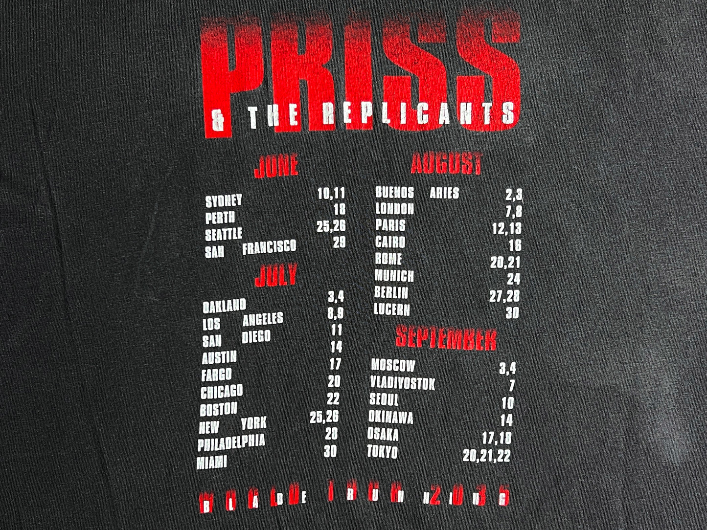 Bubblegum Crisis Priss & The Replicants T-Shirt