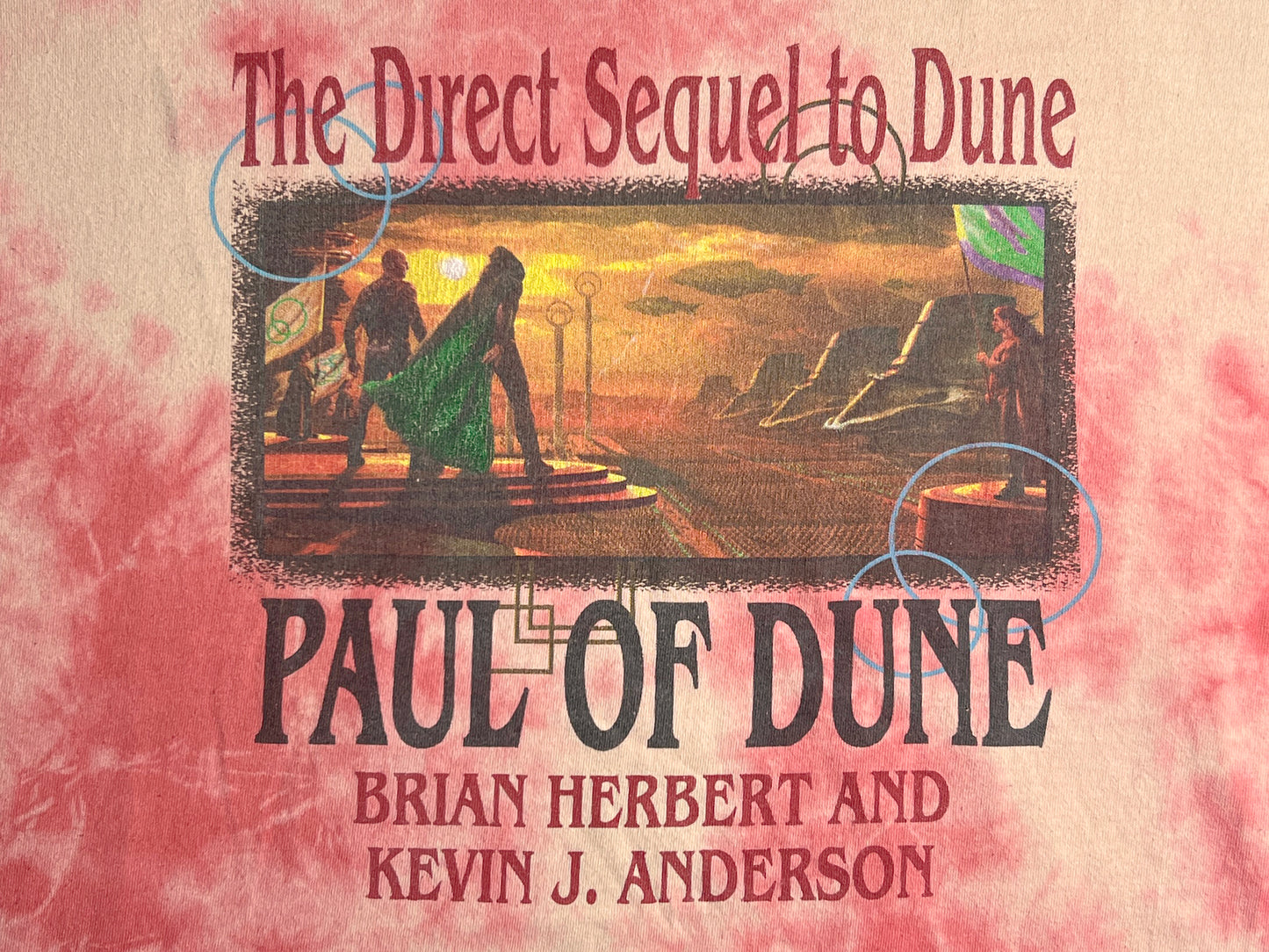Dune 'Paul of Dune' Book Tour Tie-Dye T-Shirt