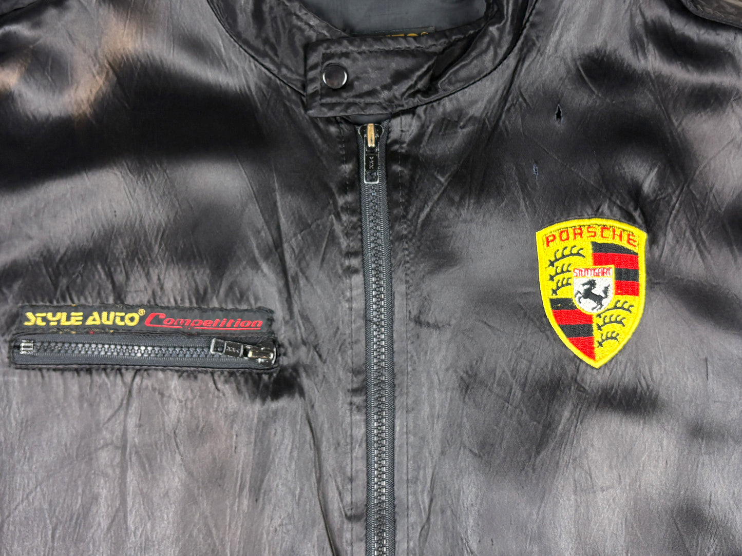 Porsche Style Auto Embroidered Jacket