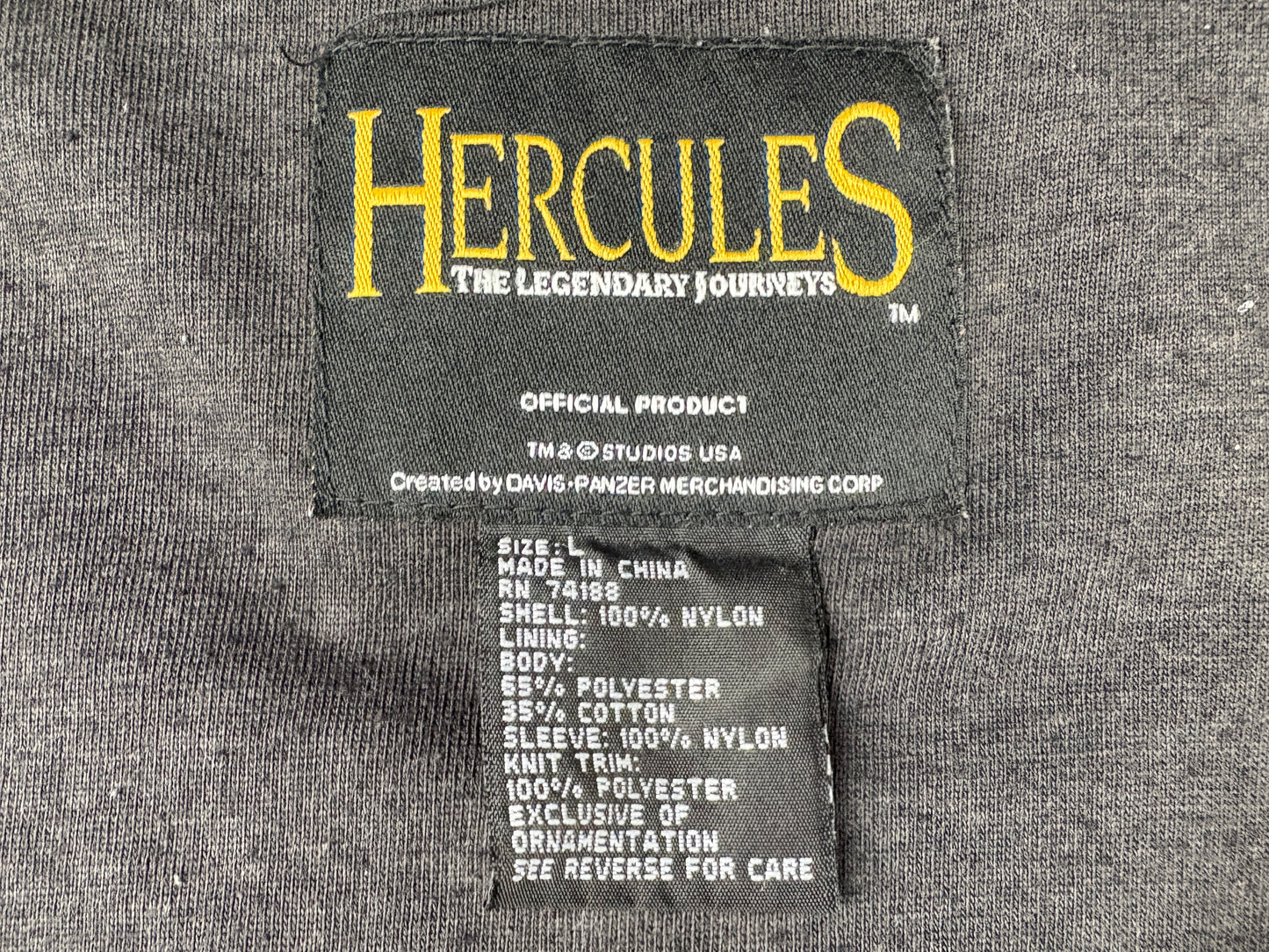 Hercules TV Show Embroidered Jacket