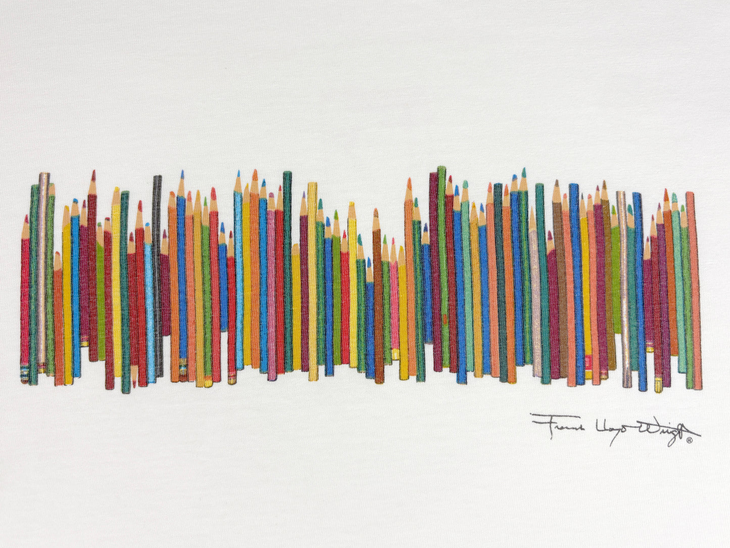 Frank Lloyd Wright Colored Pencils T-Shirt