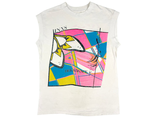 Vintage INXS Dekadance Sleeveless T-Shirt 80a Band