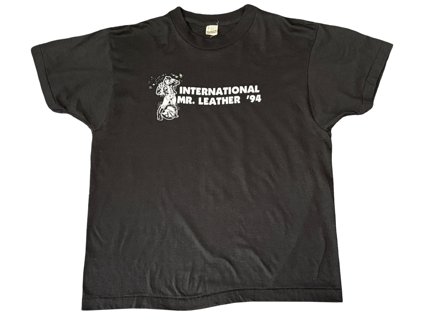 Vintage International Mr. Leather 1994 T-Shirt IML Gay Home Bondage Erotic 90s