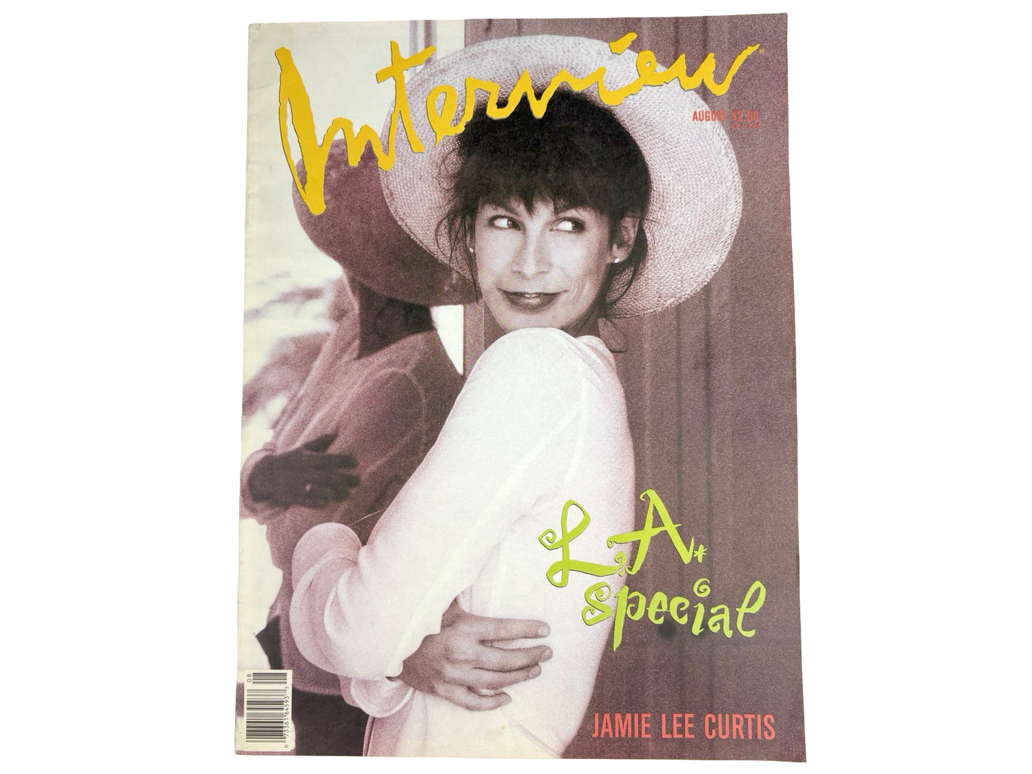 Vintage Interview Magazine Jamie Lee Curtis LA Special August 1989