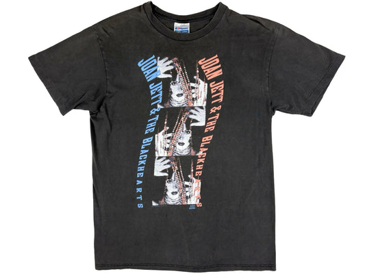 Vintage Joan Jett & The Blackhearts 'Notorious' Tour Black T-Shirt 90s Rock & Roll