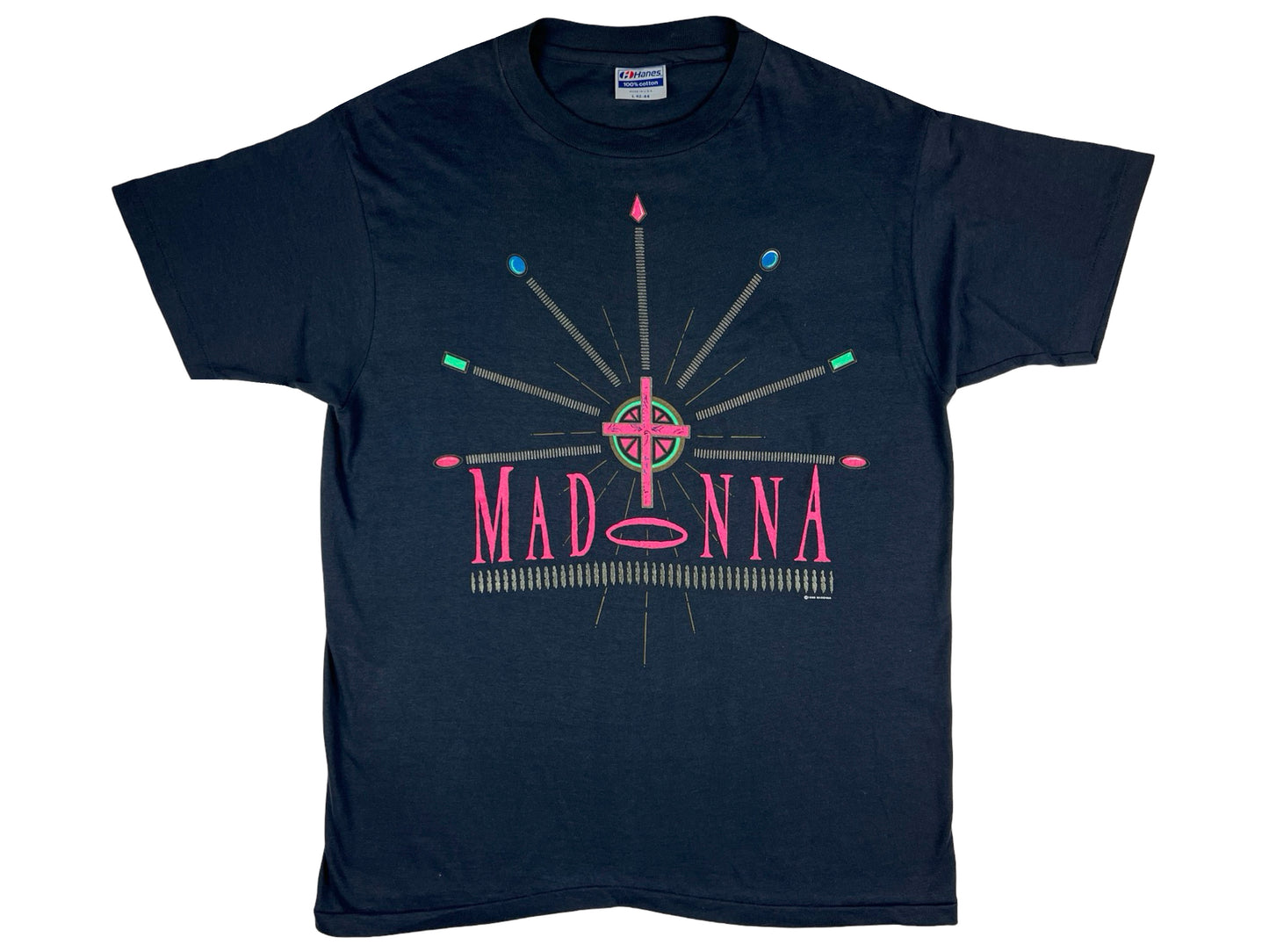 Vintage Madonna 1990 Tour Black T-Shirt