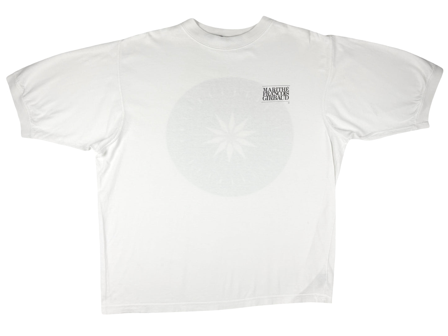 Vintage Marithe & Francois Girbaud White T-Shirt 90s 
