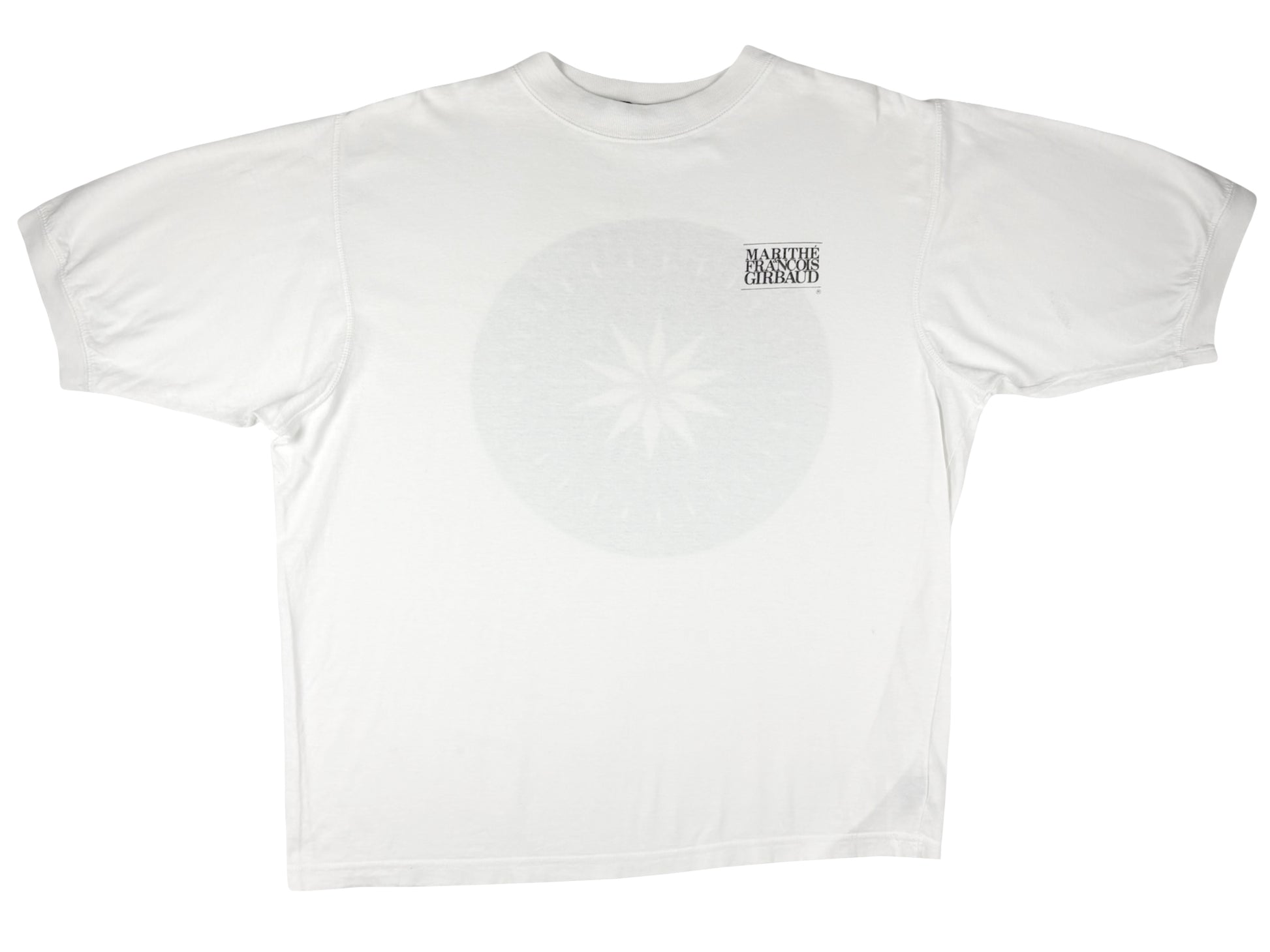 Vintage Marithe & Francois Girbaud White T-Shirt 90s 