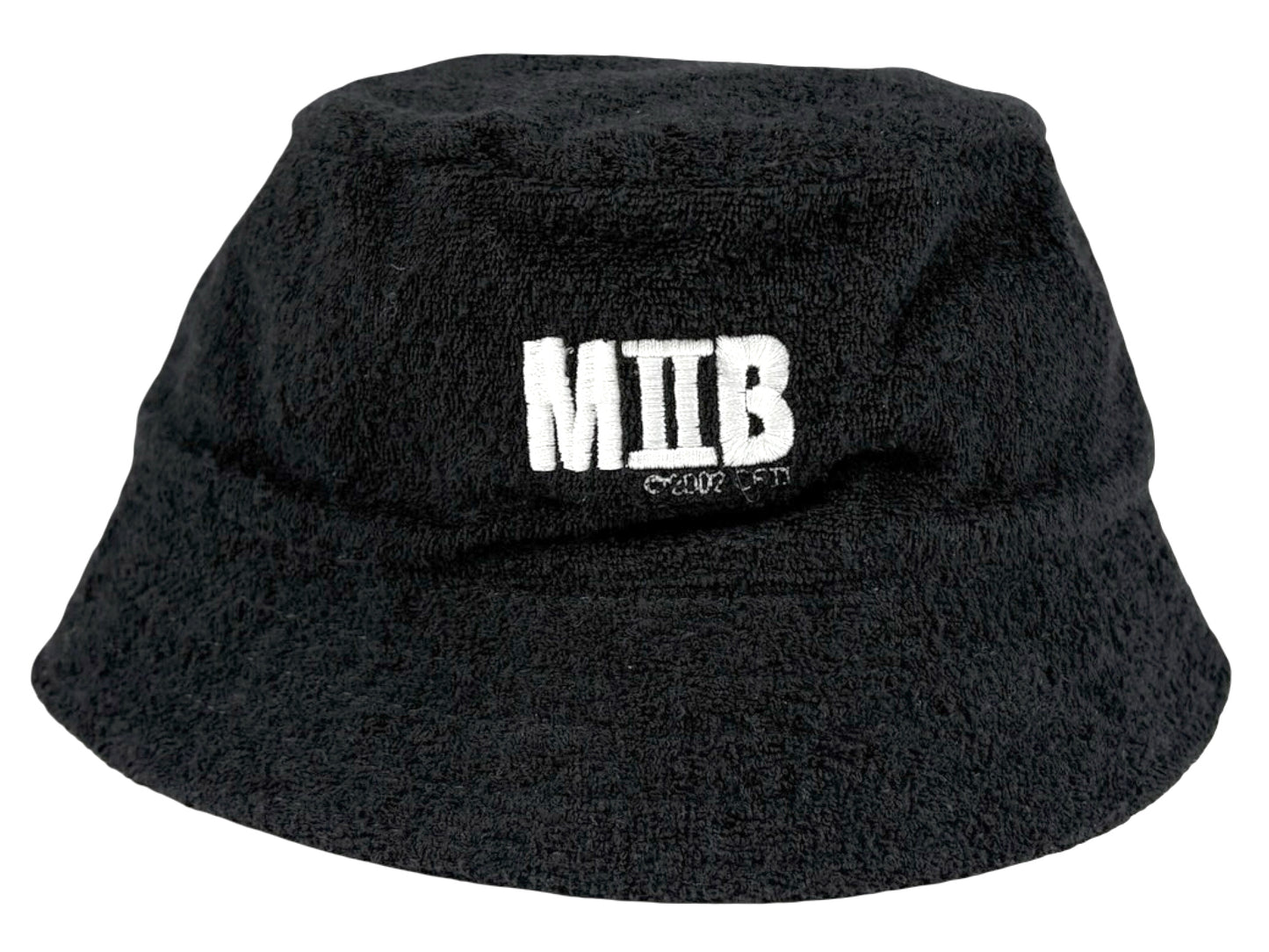 Vintage Men In Black II Black Embroidered Bucket Hat Movie y2k Promo Will Smith Sci-Fi science fiction aliens