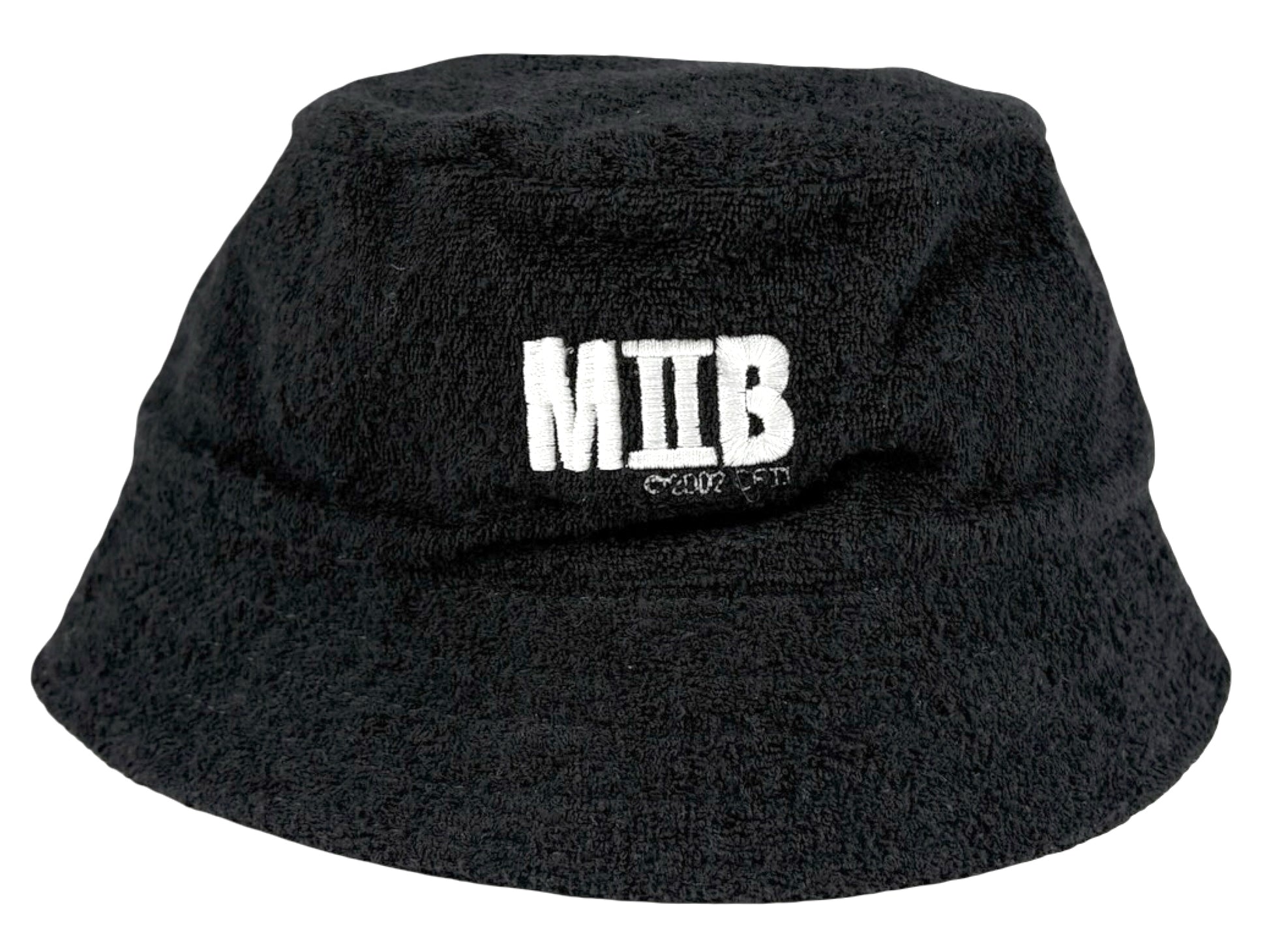 Vintage Men In Black II Black Embroidered Bucket Hat Movie y2k Promo Will Smith Sci-Fi science fiction aliens