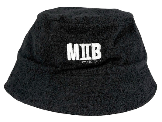 Vintage Men In Black II Black Embroidered Bucket Hat Movie y2k Promo Will Smith Sci-Fi science fiction aliens