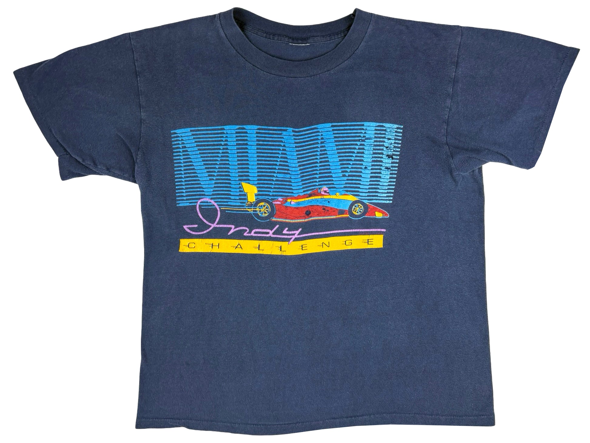 Vintage Miami Indy Challenge T-Shirt Car Auto Racing Race 80s 90s Florida