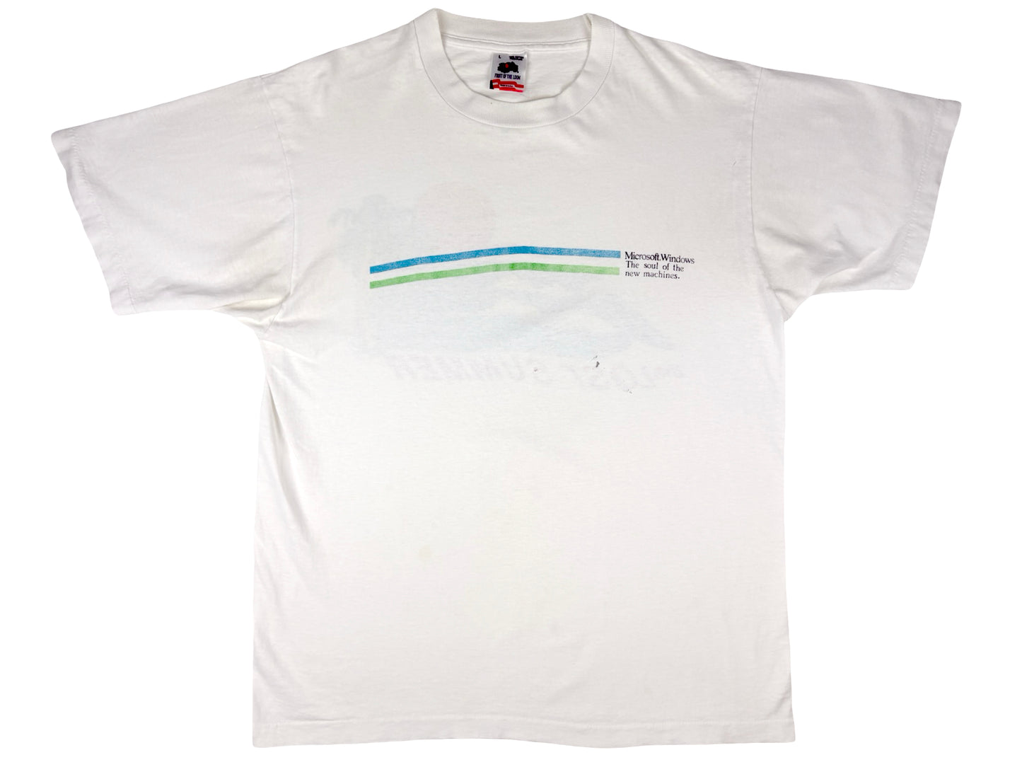 Vintage Microsoft Windows 'The Lost Summer' T-Shirt 90s 