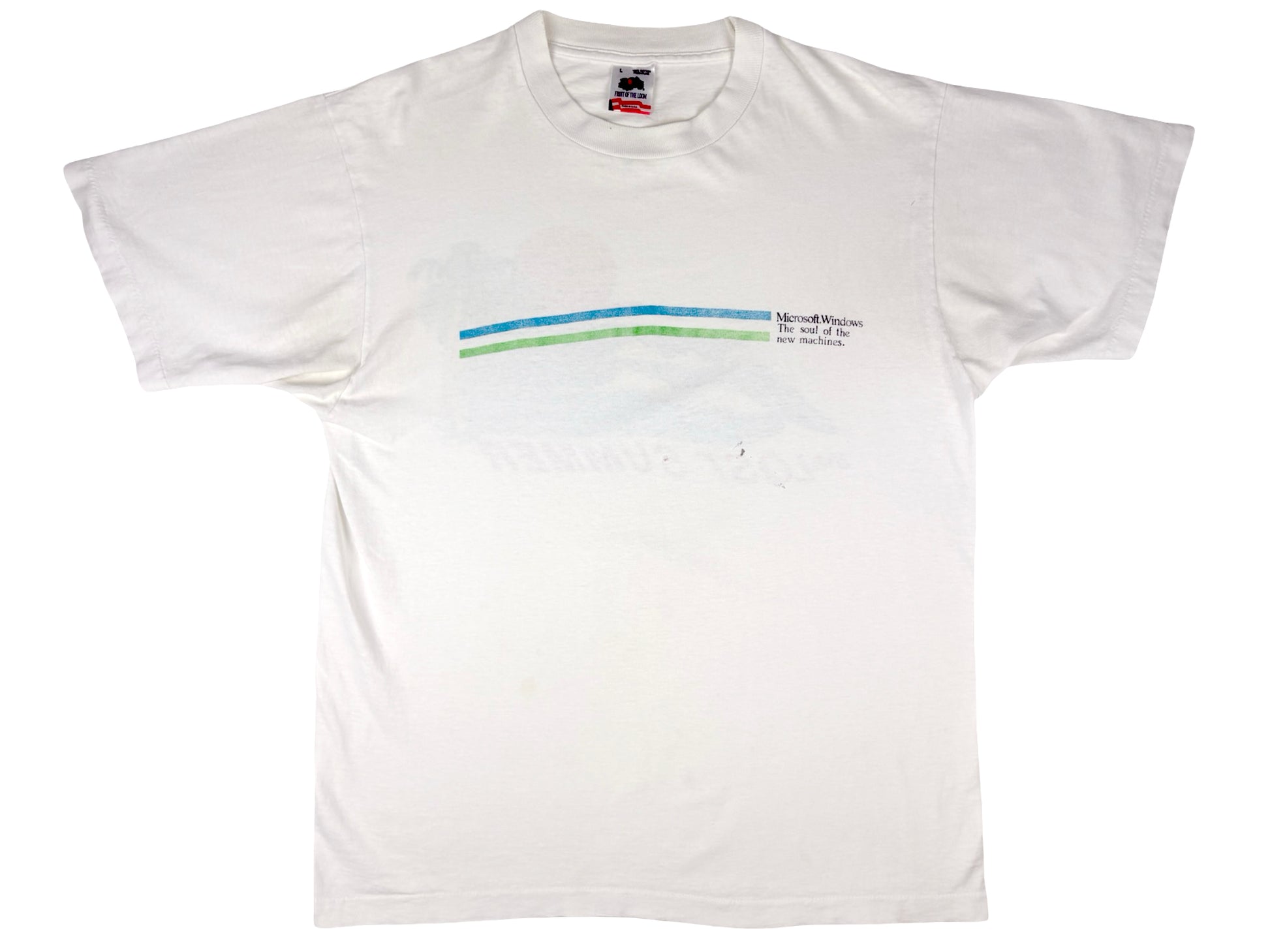 Vintage Microsoft Windows 'The Lost Summer' T-Shirt 90s 