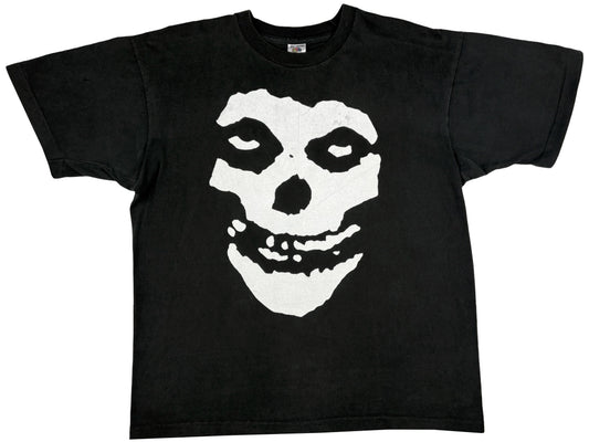 Vintage Misfits Fiend Club Black T-Shirt Danzig 90s Punk Rock hardcore Band tee