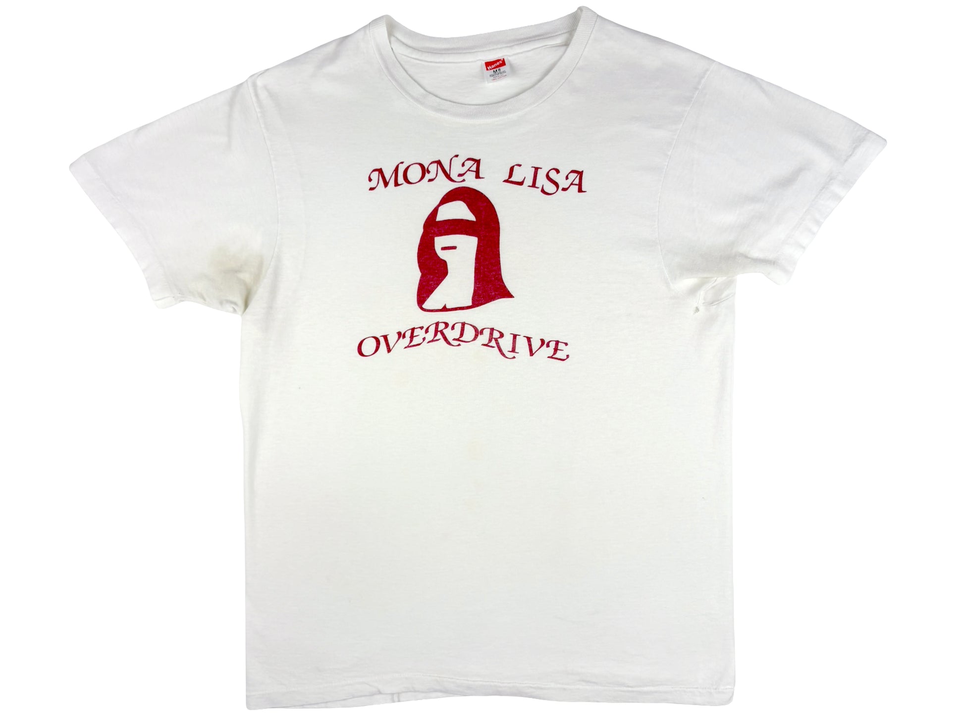 Vintage Mona Lisa Overdrive William Gibson Novel T-Shirt 80s Cyber Punk Cyberpunk book author 