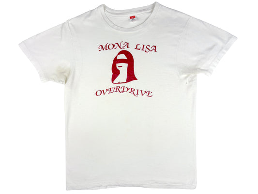 Vintage Mona Lisa Overdrive William Gibson Novel T-Shirt 80s Cyber Punk Cyberpunk book author 