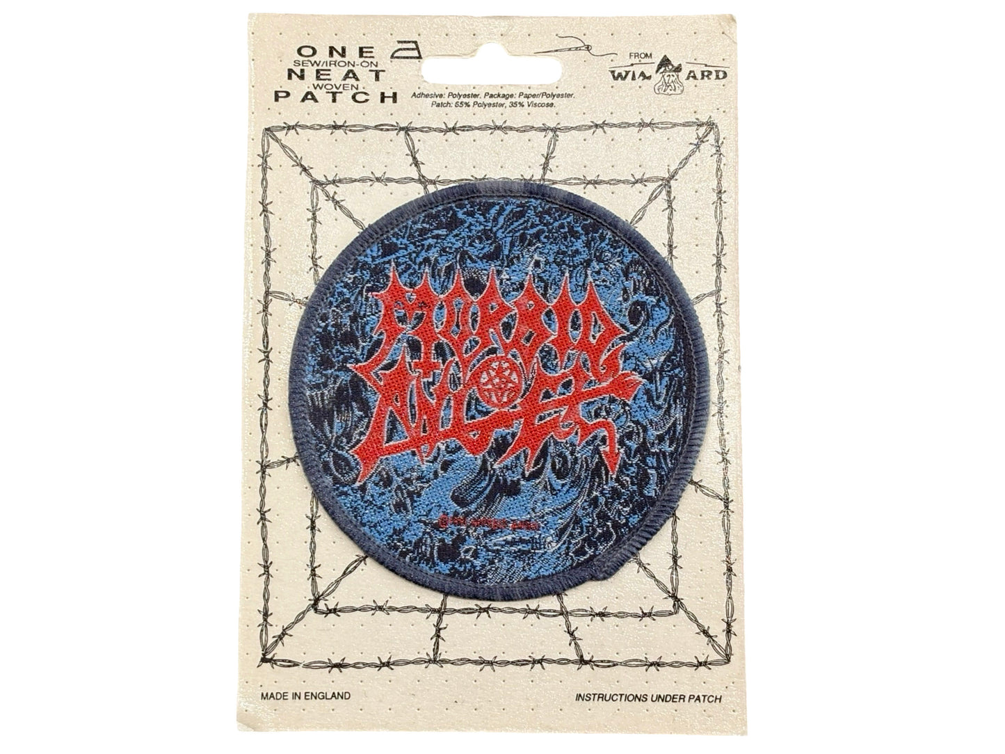 Vintage Morbid Angel Embroidered Patch
