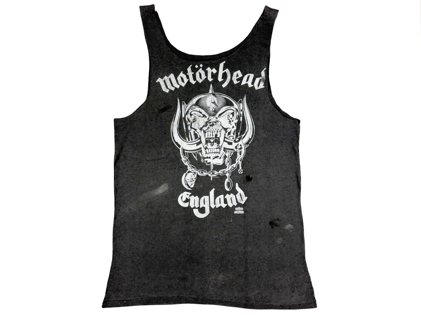 Vintage Motorhead Everything Louder Thaan Everything Else Chopped Black T-Shirt Heavy Metal Lemmy 90s 80s Rock n Roll