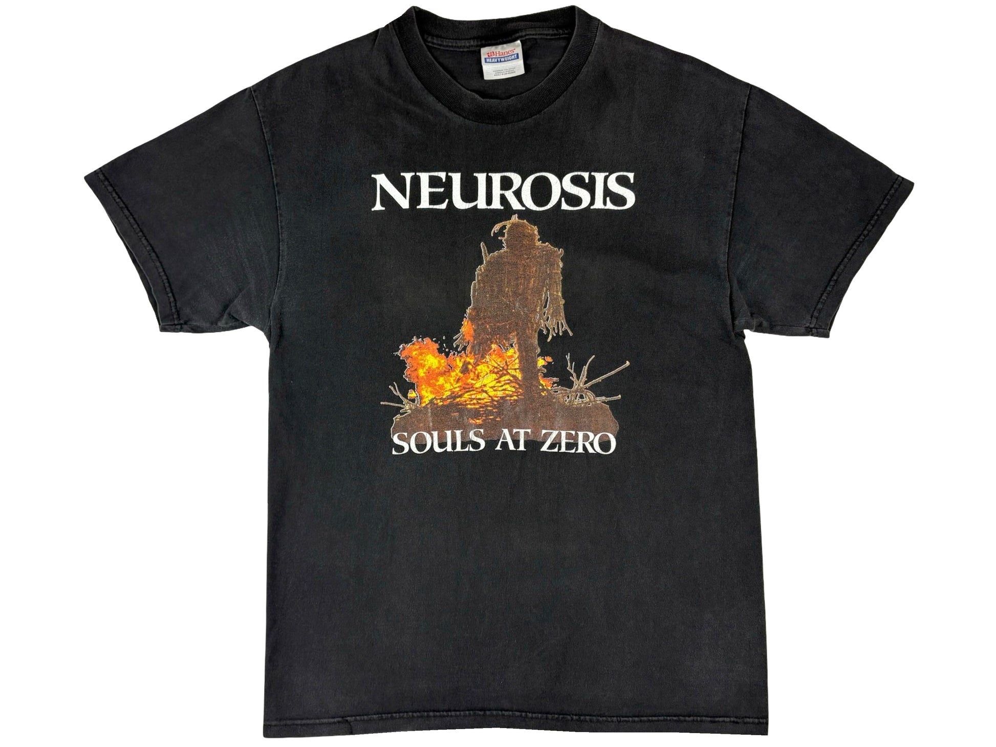 Vintage Neurosis 'Souls At Zero' Black T-Shirt Heavy Metal hardcore band Metalcore 90s y2k