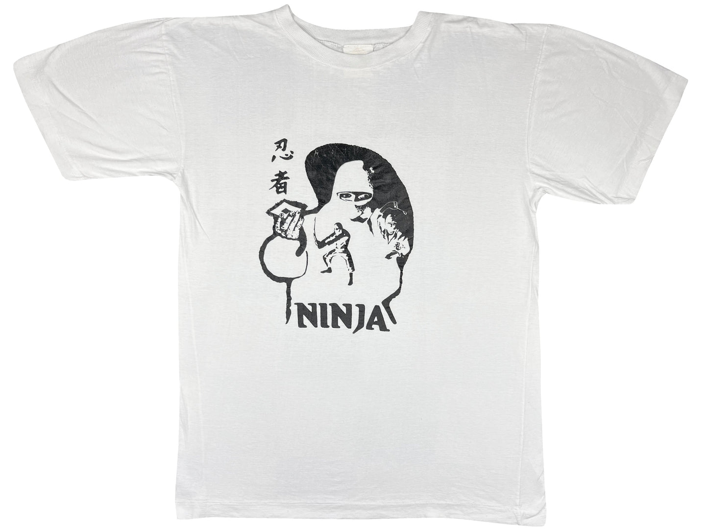 Vintage Ninja White T-Shirt