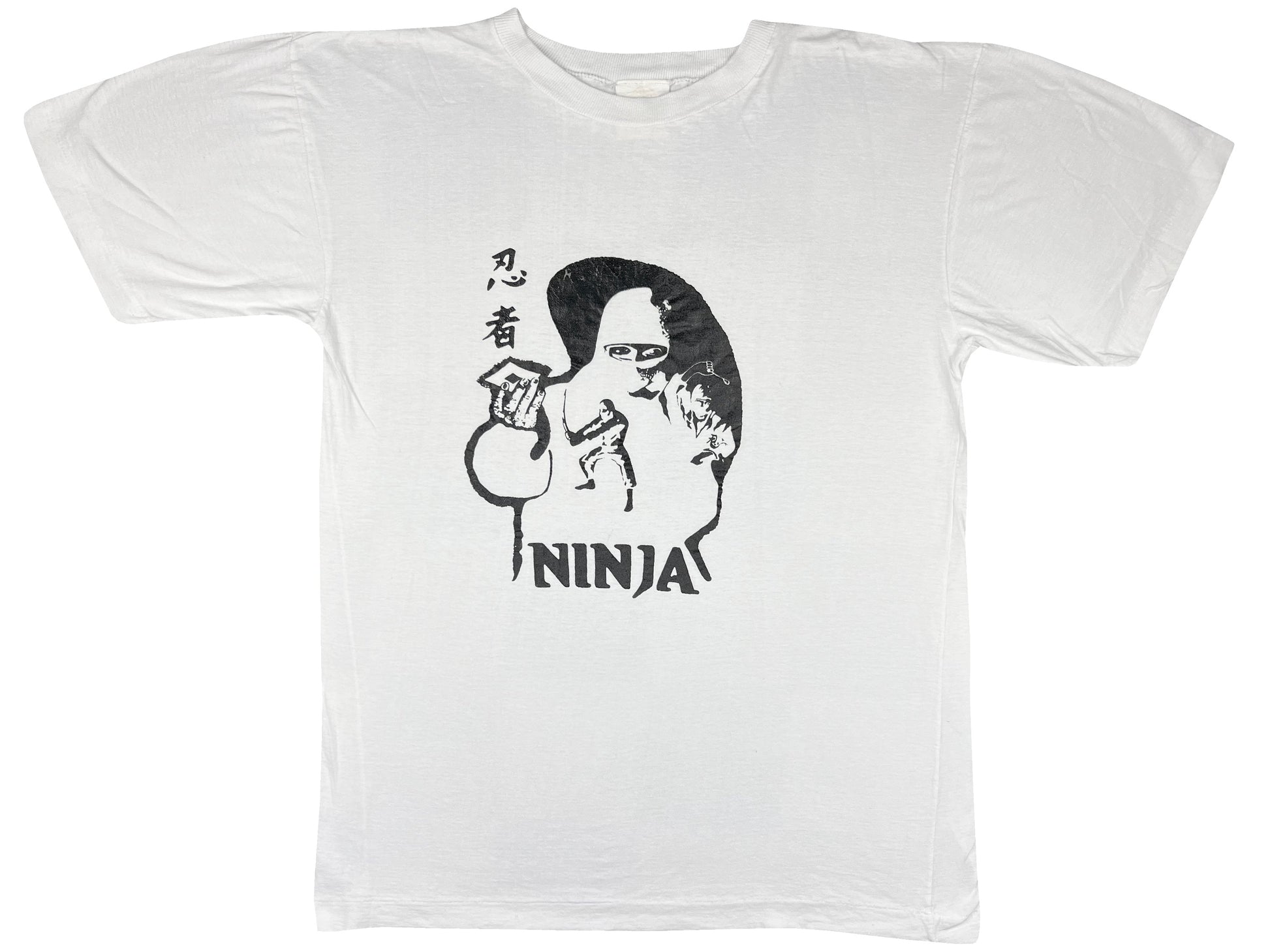 Vintage Ninja White T-Shirt